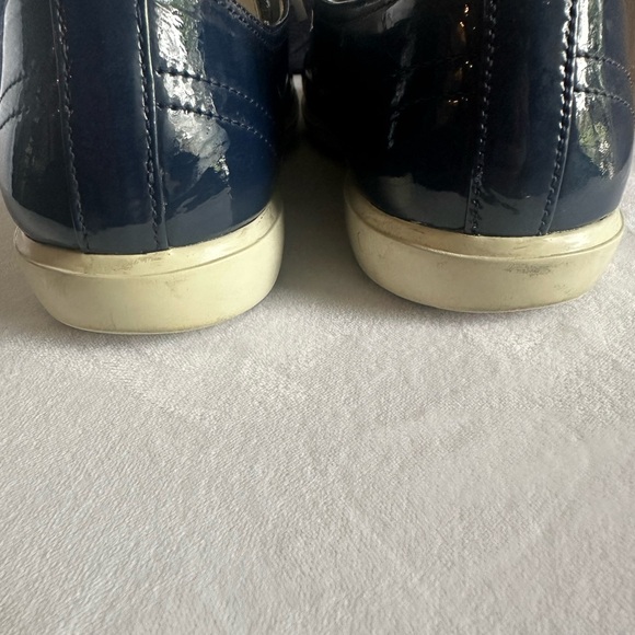 Prada Navy and Cream Sneakers - Picture 7 of 14